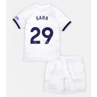 Tottenham Hotspur Pape Matar Sarr #29 Domáci Detský futbalový dres 2023-24 Krátky Rukáv (+ trenírky)
